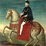 Charles IX sur son cheval