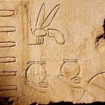 abeille et hiéroglyphes